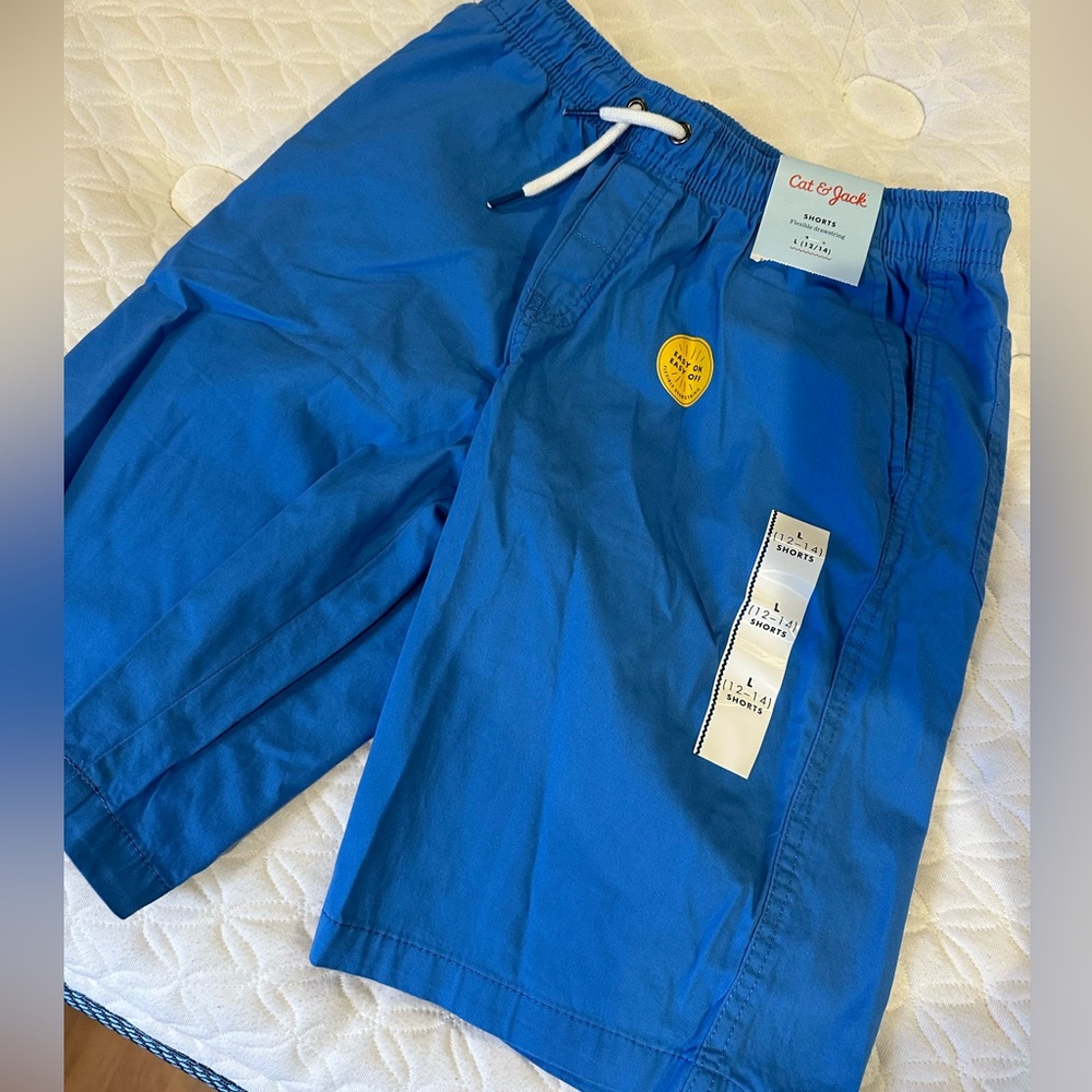 Brand new blue shorts